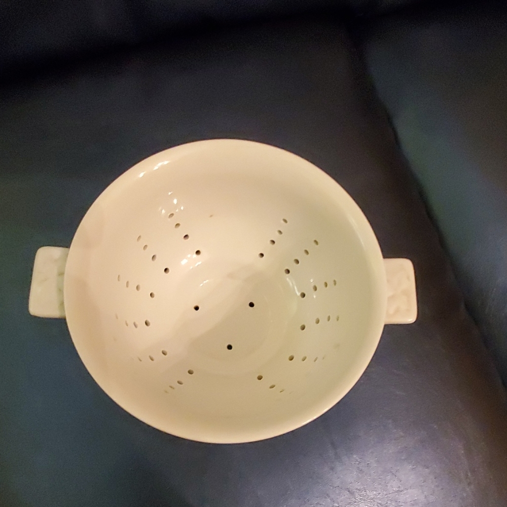 Heavy Crate and Barrel so ceramic bowl